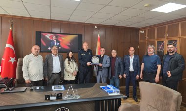 Gazeteciler’den Emniyet Müdürü Fazlım Demir’e ziyaret