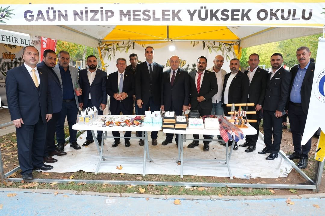 NİZİP TİCARET BORSASI ZEYTİN FESTİVALİNDE YERİNİ ALDI