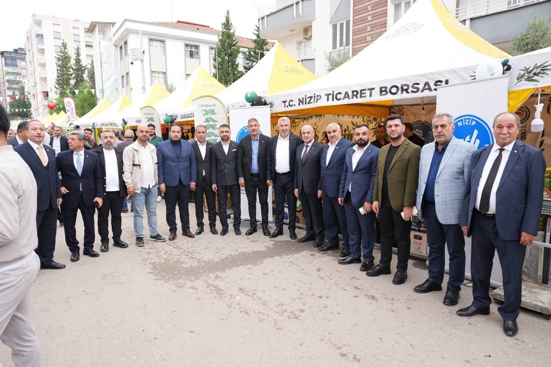 NİZİP TİCARET BORSASI ZEYTİN FESTİVALİNDE YERİNİ ALDI