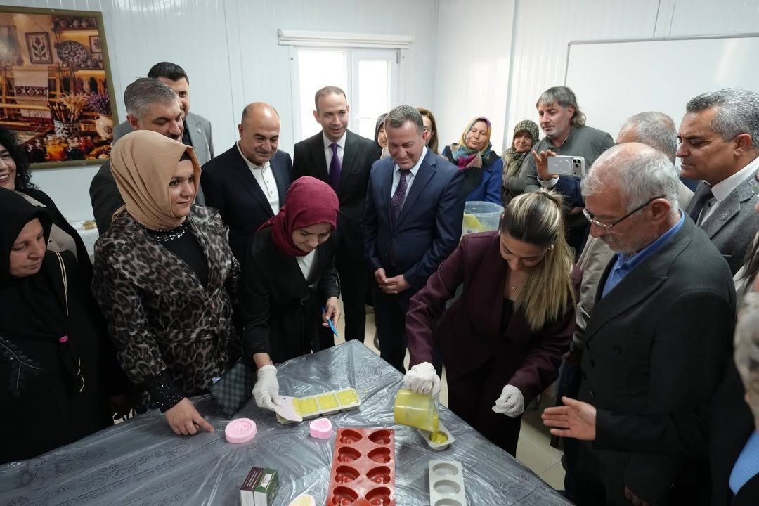 NTB BAŞKANLARI SARI VE POLAT, 100. YIL SODAM VE ENGELSİZ YAŞAM MERKEZİ AÇILIŞINA KATILDI