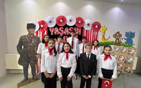 NİZİP TÜRK AMERİKAN KOLEJİ’NDE 29 EKİM CUMHURİYET BAYRAMI COŞKUSU