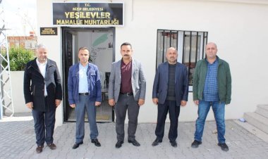 Yeşilevler Mahallesi Muhtarlığına yeni hizmet binası