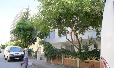 Nizip Belediyesi’nden sinek ve haşerelere karşı mücadele 