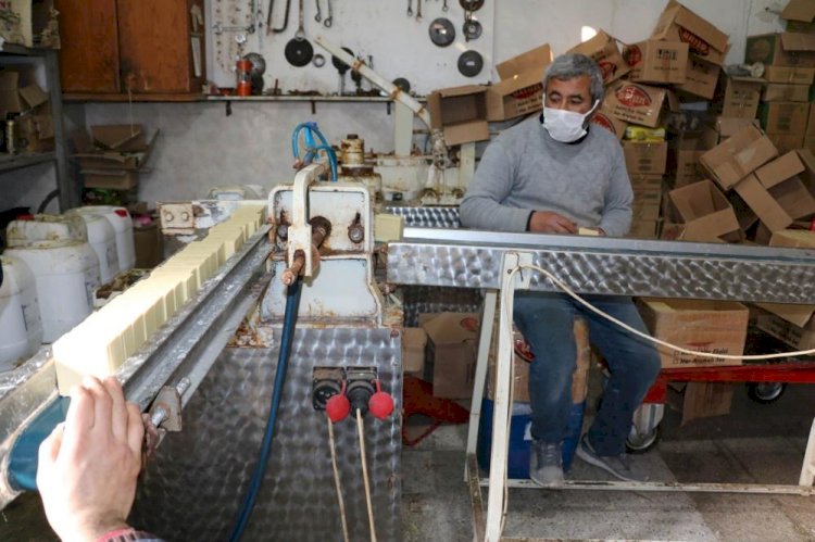 Sabun Fabrikalarında yoğun mesai