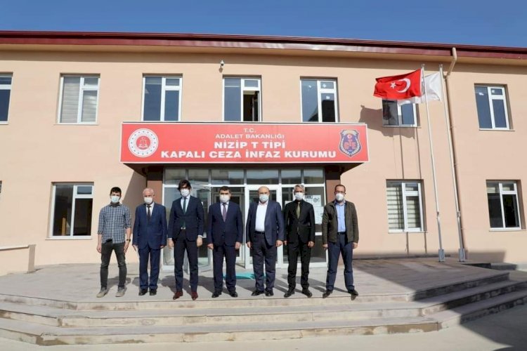 Protokol'den Nizip Kapalı Ceza İnfaz Kurumuna Ziyaret