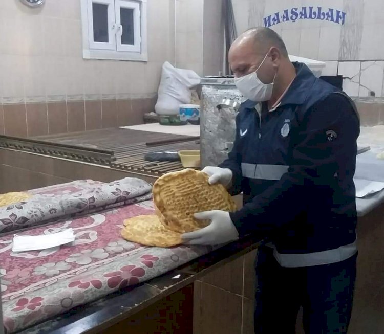 Zabıta ekiplerinden sahur öncesi denetim