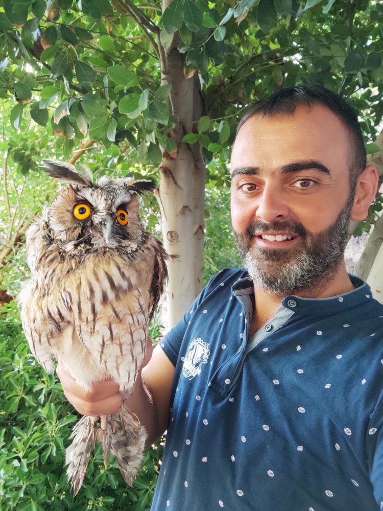 Muhtar Abekir Turan’ın Hayvan sevgisi bir başka güzel