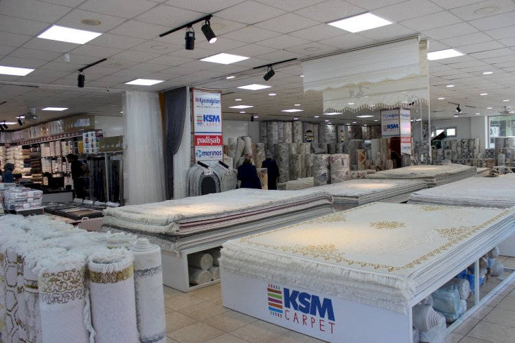 KSM CARPET HALI VE PERDE MAĞAZASINDA KAMPANYA