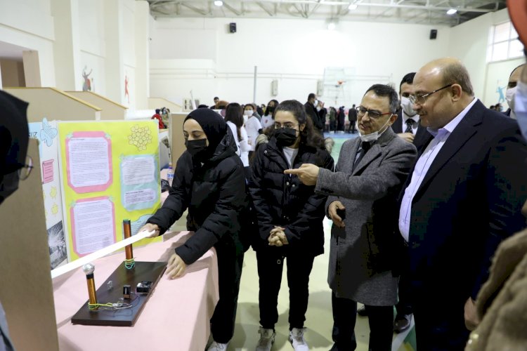 Başkan Sarı, Projeler öğrencilerin hayal gücünü ve becerilerini ortaya koyar